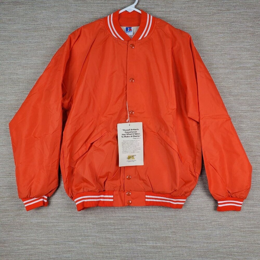 Vintage Russell Athletic Varsity Jacket Mens M USA Heritage Classicore Preppy